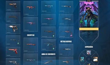 Conta Valorant com Diversas Skins!