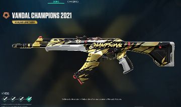 VANDAL CHAMPIONS 2021 - CONTA DE VALORANT!