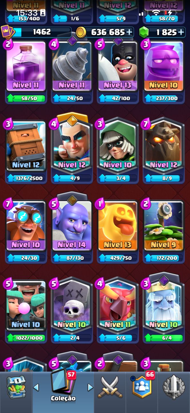 Conta Clash Royale 10k trofeus