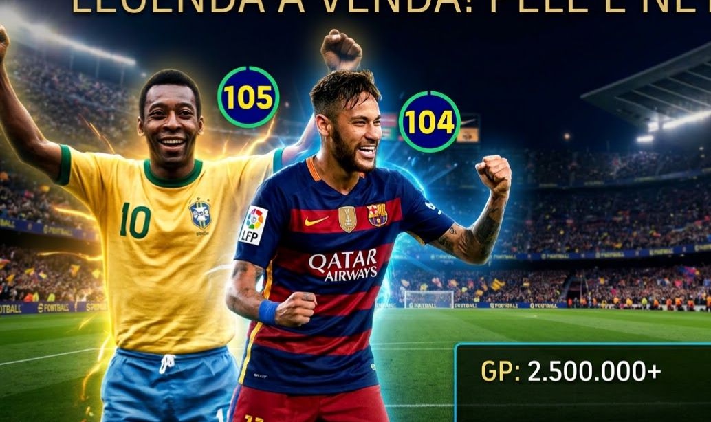 CONTA DE EFOOTBALL MOBILE COM VÁRIOS ÉPICOS