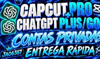 CHAT GPT PLUS/GO I CAPCUT PRO l PRIVADO 30 DIAS I MELHOR PREÇO !! ENTREGA RAPIDA