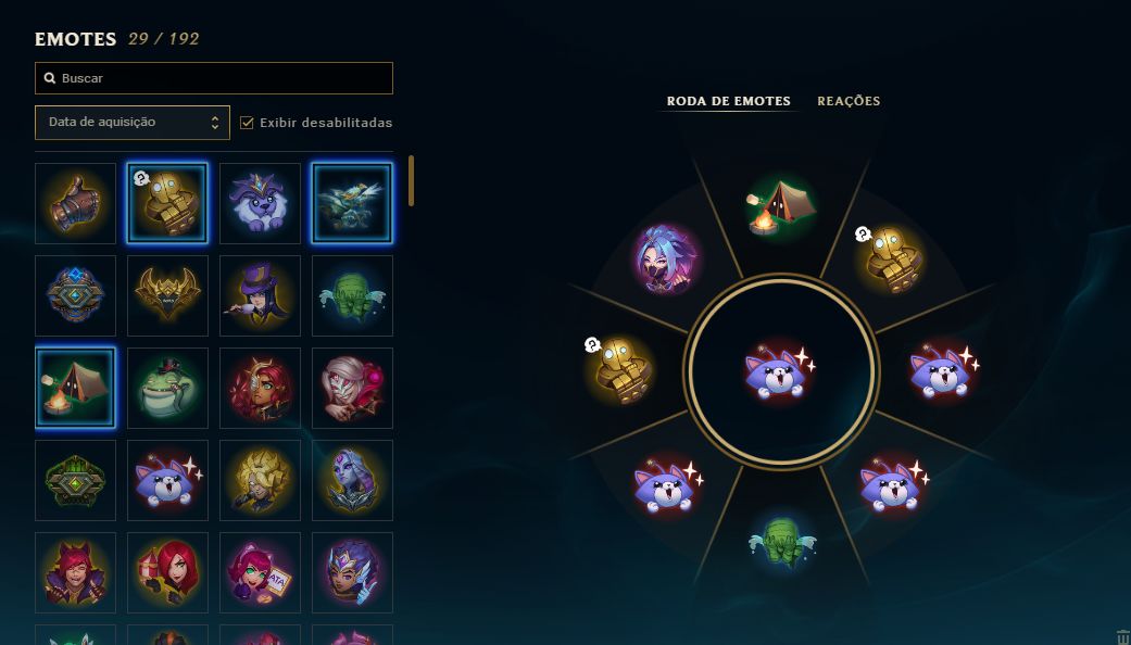 CONTA LOL - 57 LV - OURO - HONRA 5