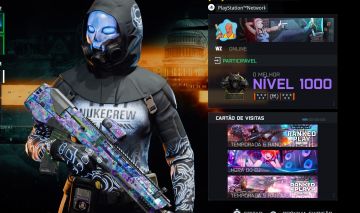 CONTA WARZONE NUKE IRIDESCENTE