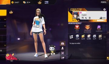 Conta Free Fire com Angelical(F)