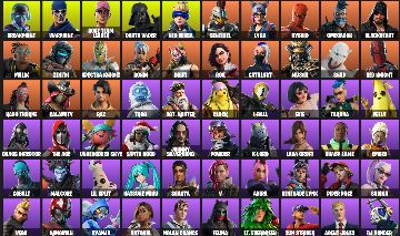 PROMOÇÃO | CONTA FORTNITE SALVE O MUNDO FUNDADOR + 86 SKINS + 100 DANÇAS