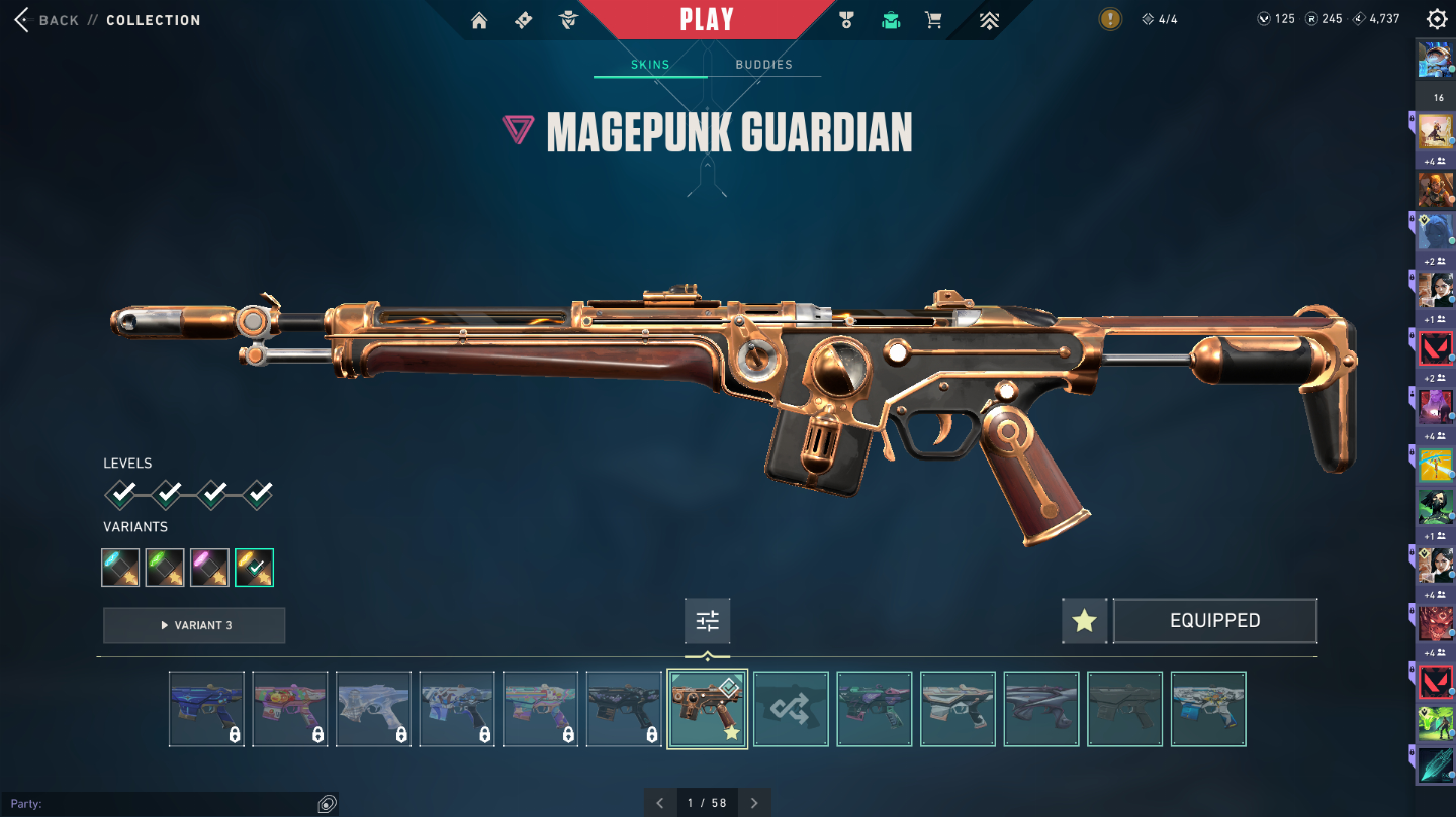 Valorant -Full acesso, ex ascendente 3, com skin exclusivas (champions e loud).