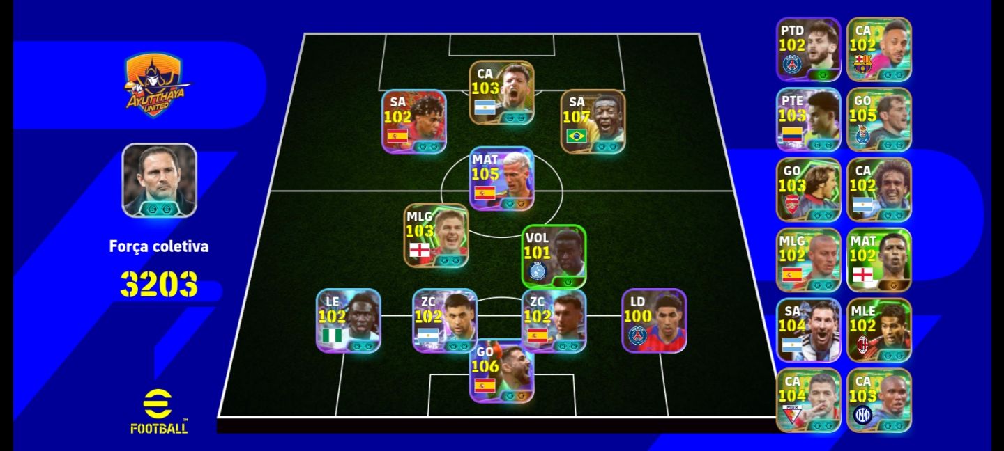 CONTA RARA 3203 | PELÉ 107 + DANI OLMO 105 | AYUTTHAYA UNITED + CHEIA DE EPICOS!