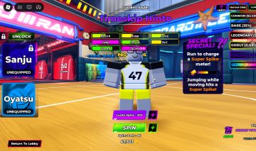 CONTA DE VOLLEYBALL LEGENDS COM TSH +SHIELD BREAKER+332 LUCKY SPIN+2 SLOTS EXTRA