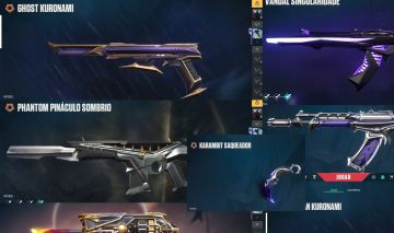 Karambit Saqueadora | Vandal Singularidade | Kuronami | Conta Valorant FullAcess
