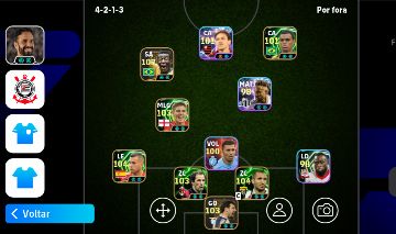 Conta efootball 3176+ com o Pelé e o Jordi Alba