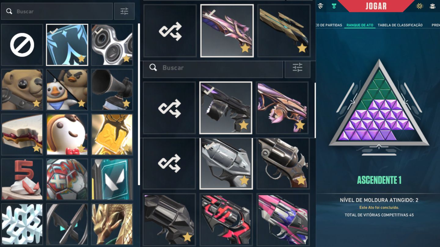 CONTA VALORANT ULTRA RARA COM MUITAS SKINS | ITENS EXCLUSIVOS & SKINS PREMIUM