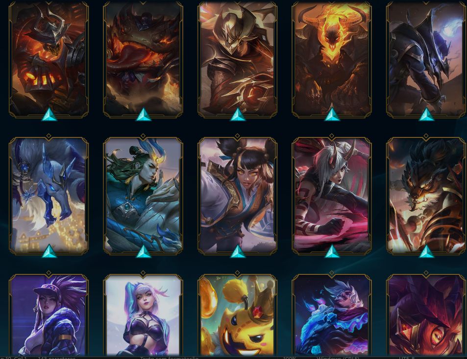 Vendendo Conta de League of Legends e Valorant(menos informação pois não baixei)