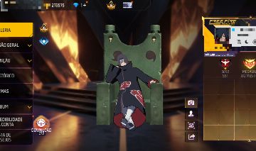 CONTA DE FREE FIRE COM 7 ARMA EVO, PRIME 6, XM8 ATTdiamante