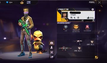10 Ump Atributa | Xm8 Atributa + 318 Peitorais | Skins de Naruto + Dank master