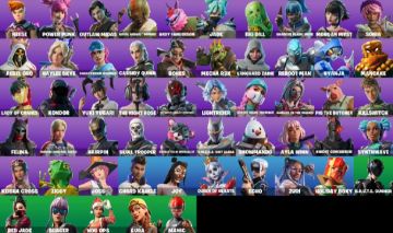 CONTA FORTNITE 95 SKINS 109 DANÇAS 162 PICARETAS ALTERA E-MAIL