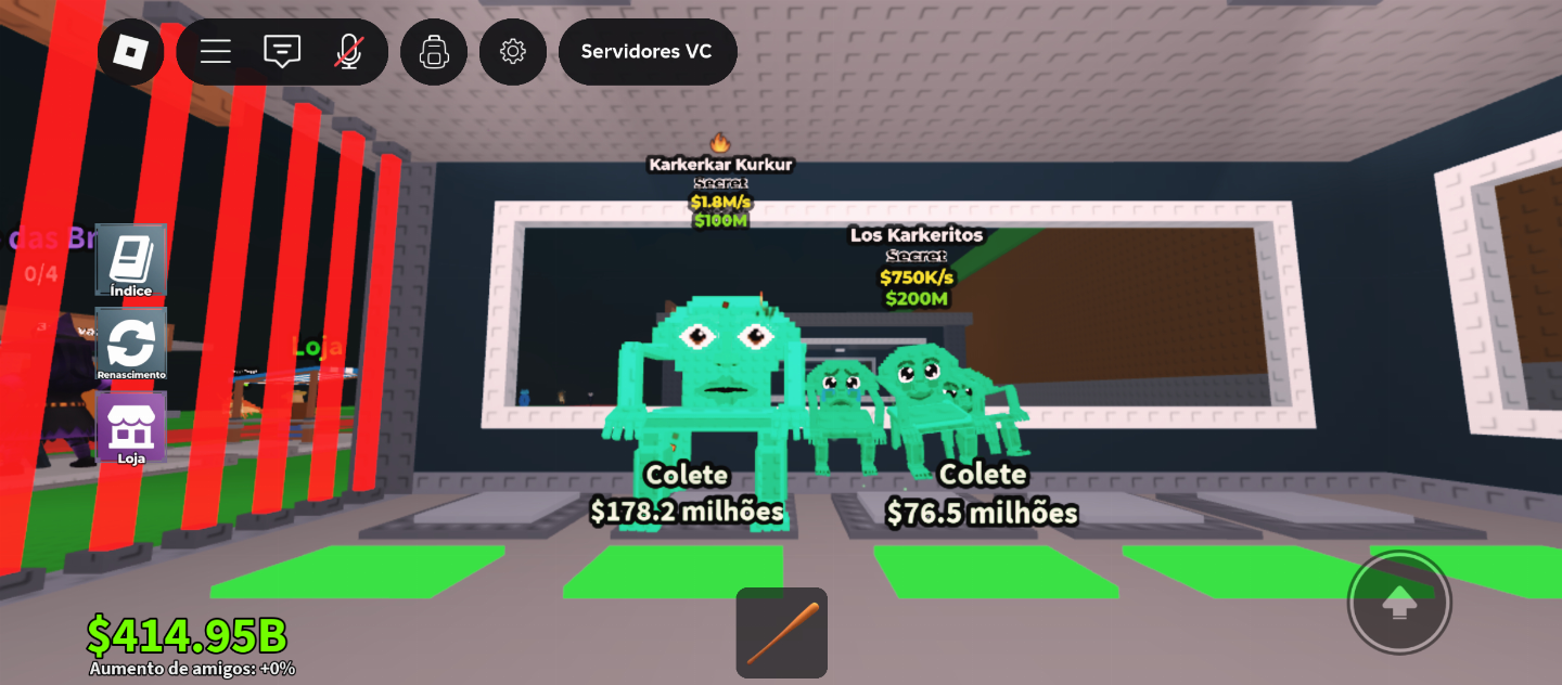 (PROMOÇÃO SECRETOS) BRAINROTS FÍSICOS