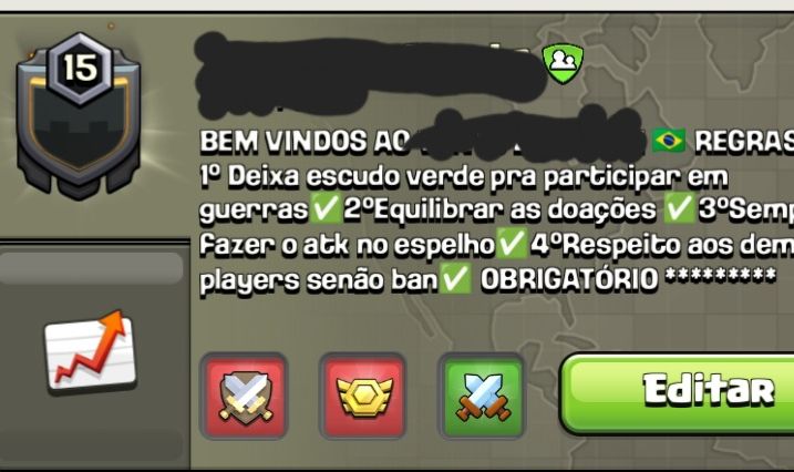 Clã lvl 15 clash of clans capitólio lvl8 pra sair logo