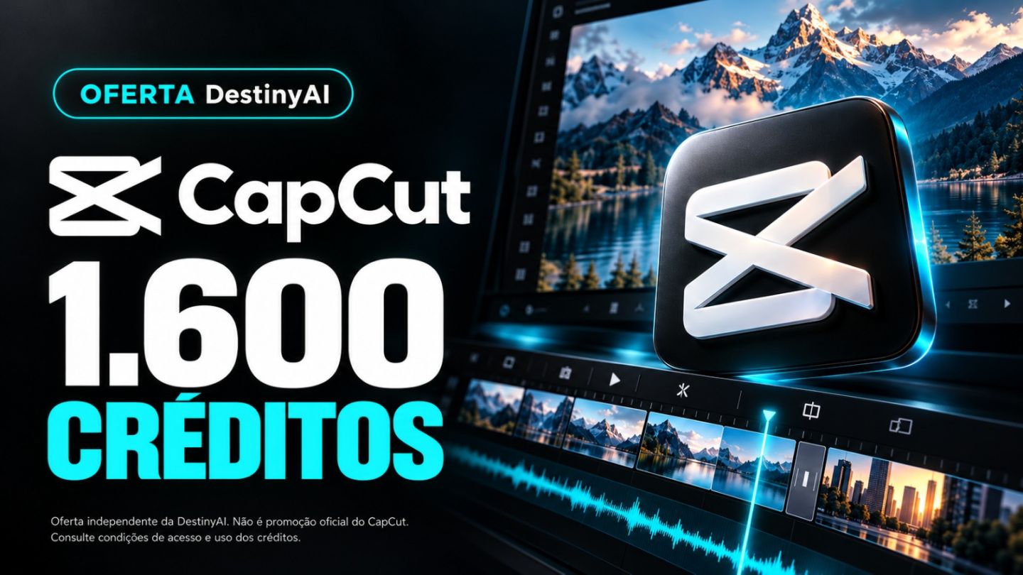 CAPCUT PRO | 1600 CRÉDITOS