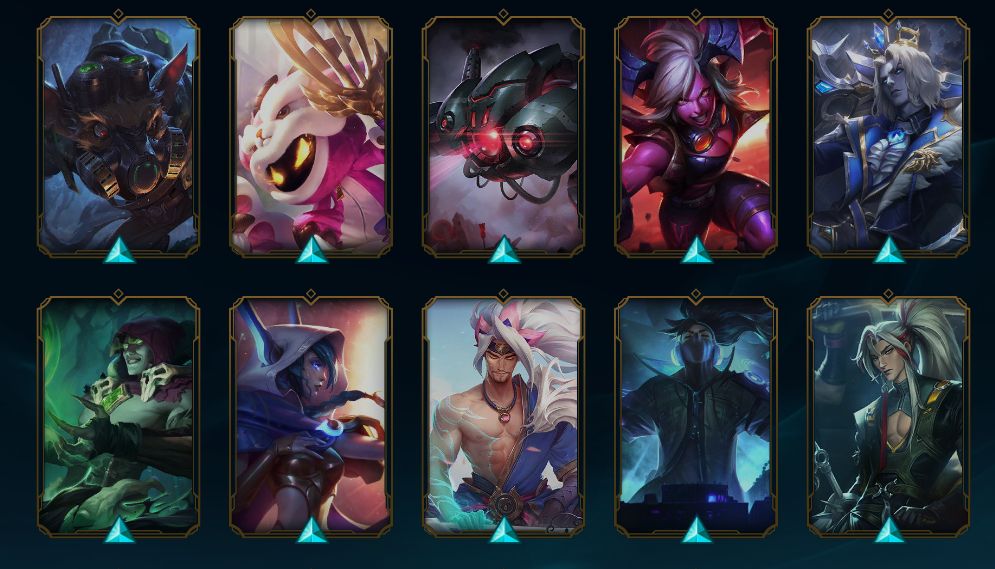 CONTA LEAGUE OF LEGENDS NÍVEL 599 5 Skin Ultimate