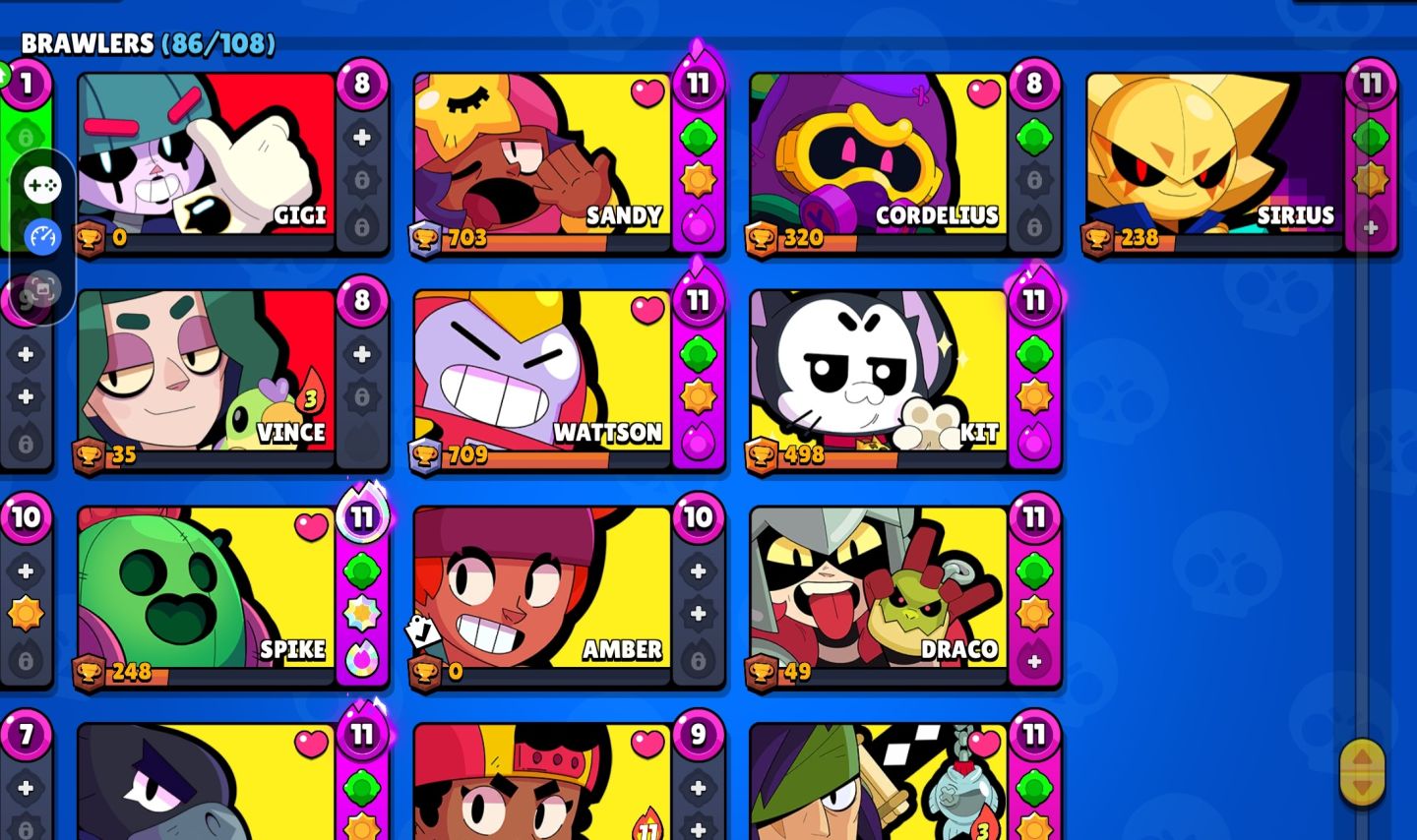 Conta Brawl Stars 20k Troféus / 80 Brawlers