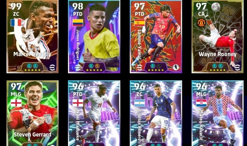 Conta Efooball Mobile Iniciante com Moedas e Varios Épicos Top