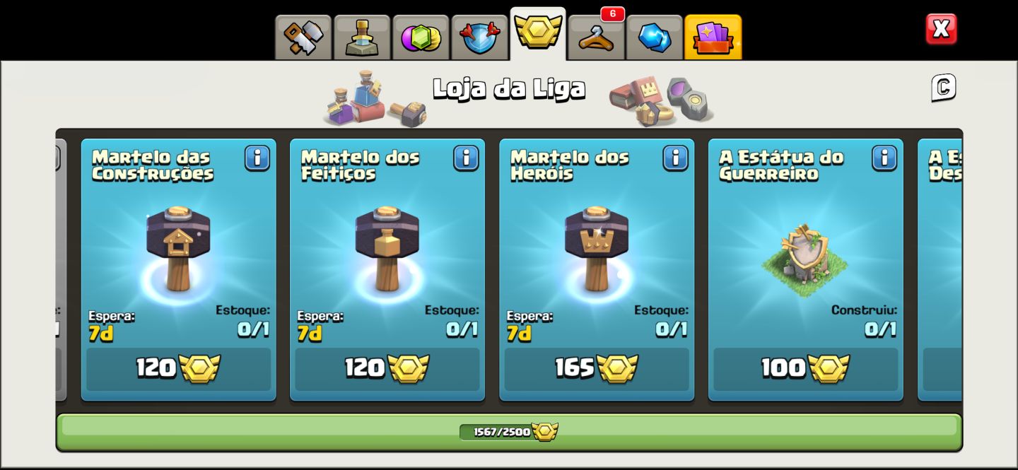 (PREÇO NEGOCIAVEL) CONTA CLASH OF CLANS CV 17