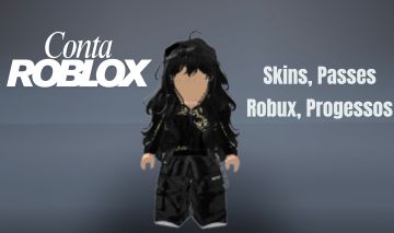Conta Roblox com Skins, Robux e Gamepasses