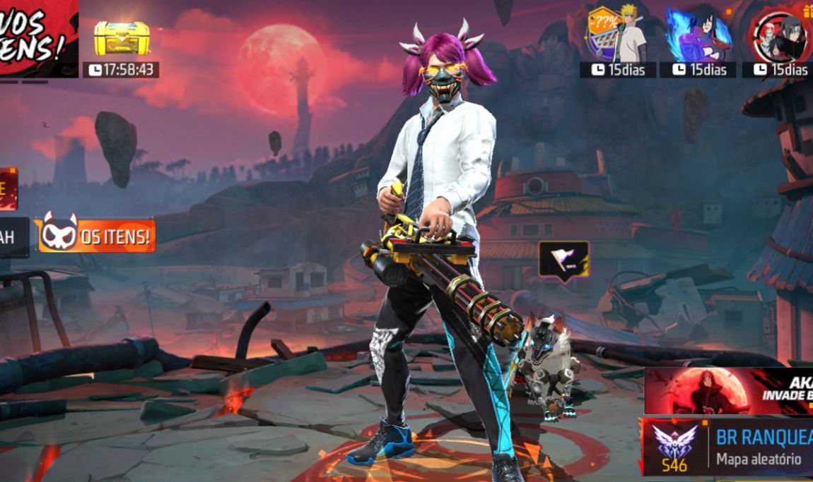 Free Fire - Conta OLD