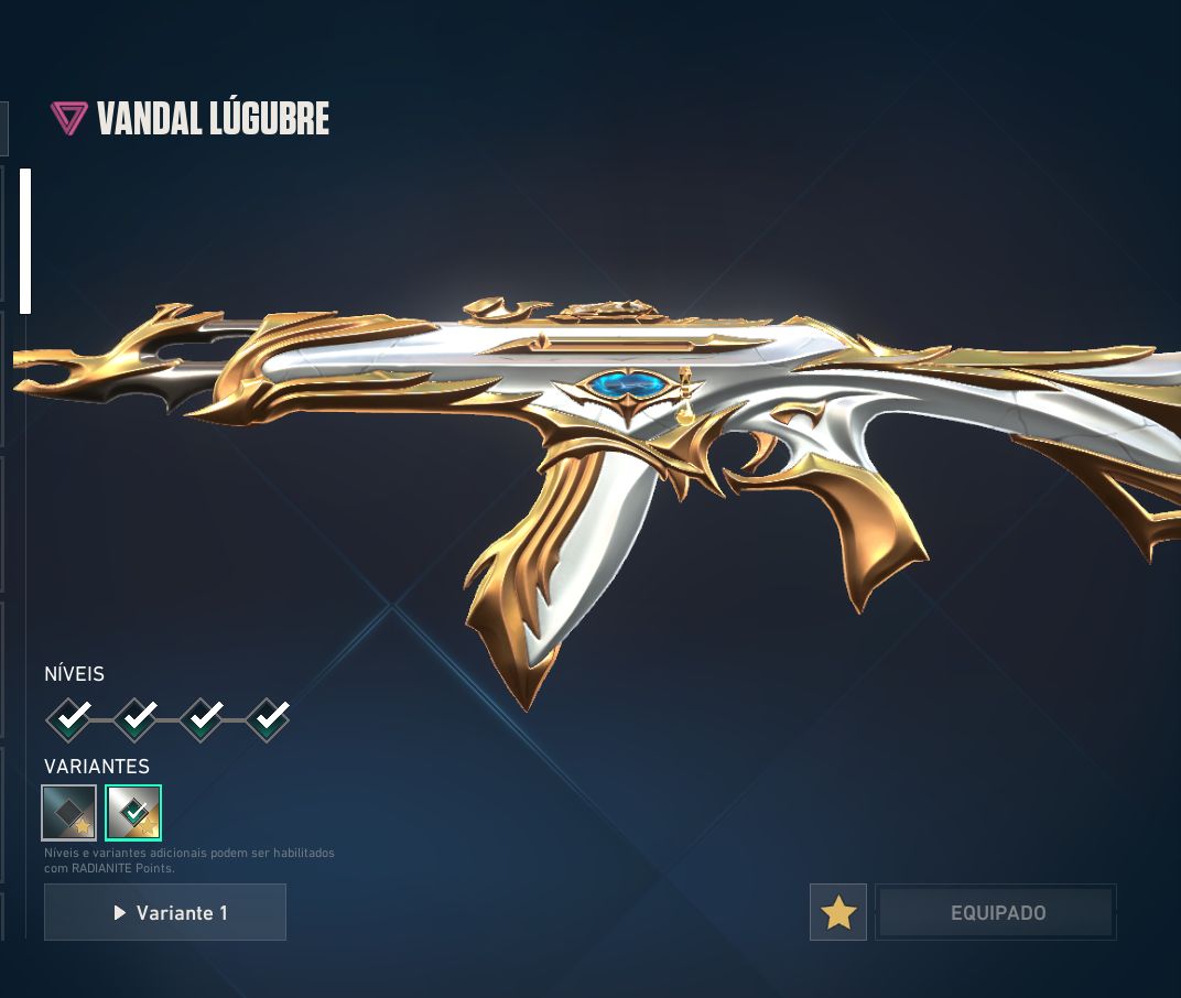 Valorant | Diamante 1 | Nível 267 | Champions 2025 (Faca + Vandal) | Set Kuronam