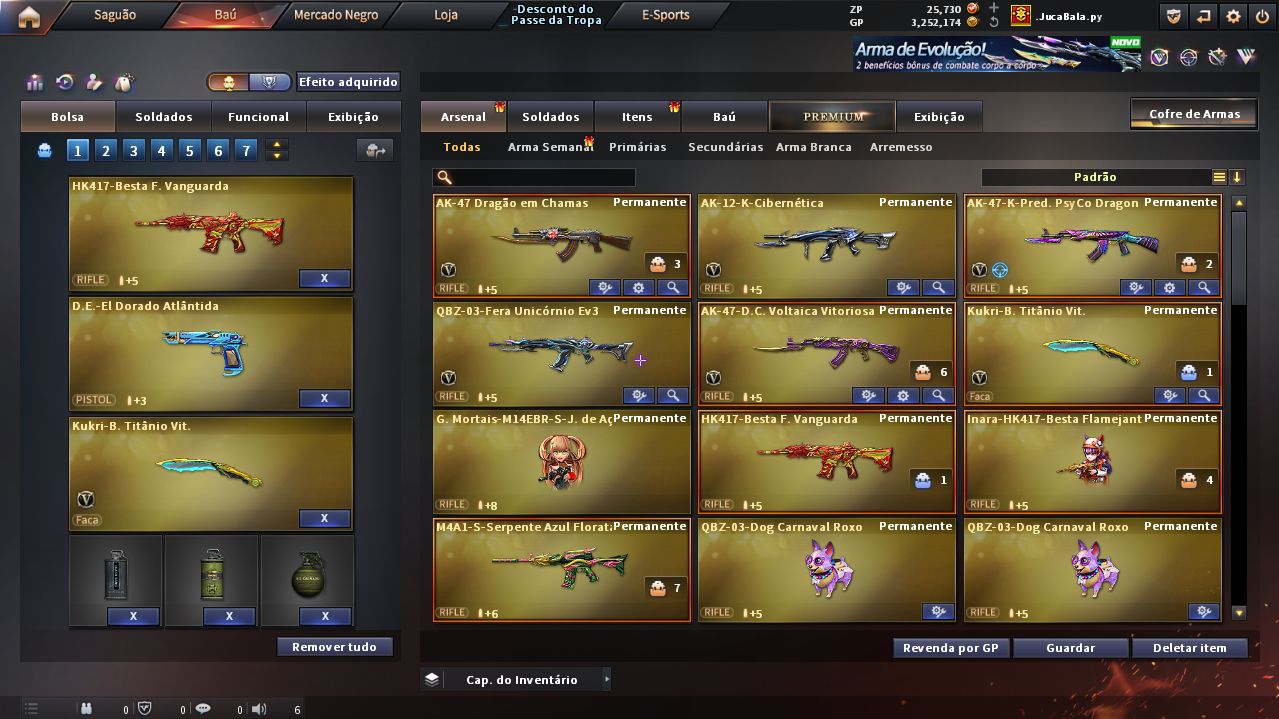 Conta Crossfire marechal vermelho, 7vip buff9 mz, unico dono email/rank on