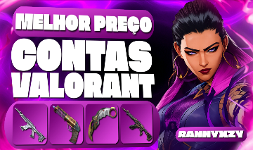 [VPOINT, RANKS] CONTAS VALORANT TODOS OS TIPOS - (FULL ACESSO)