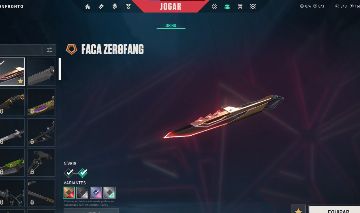 Conta Beta com Vandal e Faca