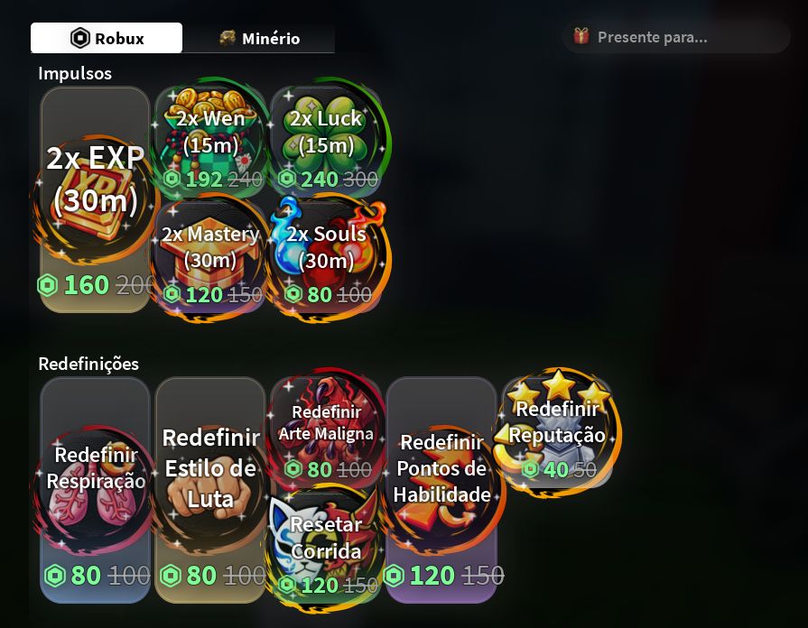 [PROMOÇÃO 20% OFF] PROJECT SLAYERS 2/PROJETO MATADORES 2 - GAMEPASS MAIS BARATAS