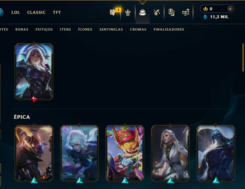 SKIN SINGED DIA NEVADO RARO E LEGADO + [ DIAMANTE 3 COM 55 PDLS ] PROMOÇÃO !!!
