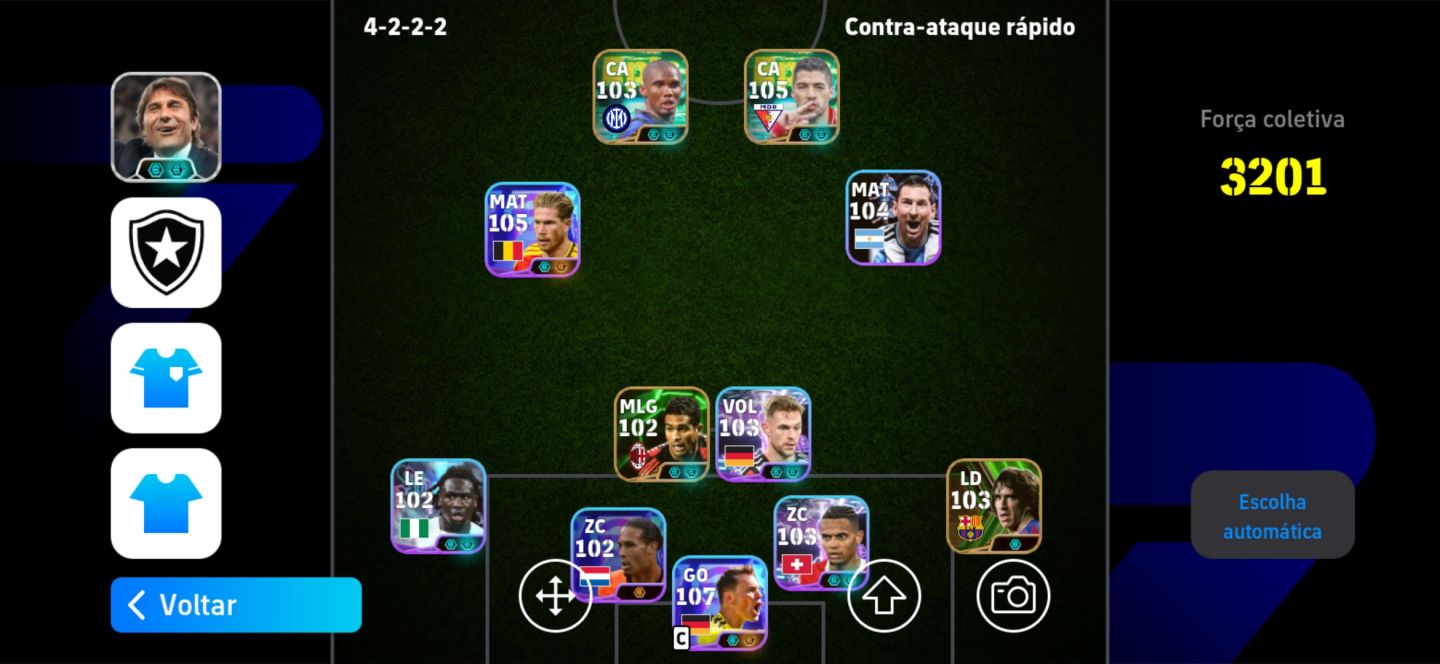 Conta de efootball