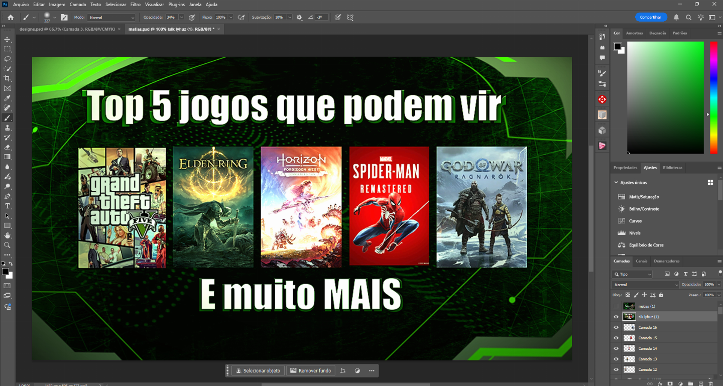 Edição de imagens e criação!
