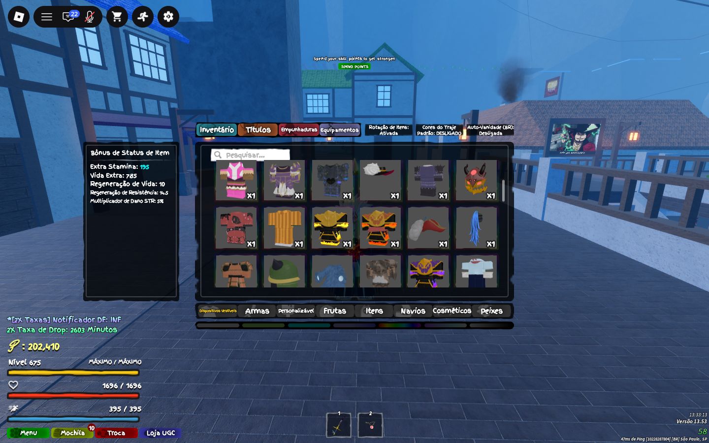 [ROBLOX] GRAND PIECE BLOSSOM ALL SEEING EYE + DRAGON + LIGHT + YORU