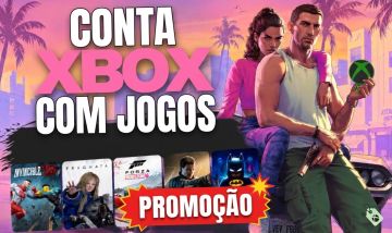 CONTA XBOX COM JOGOS E LANÇAMENTOS