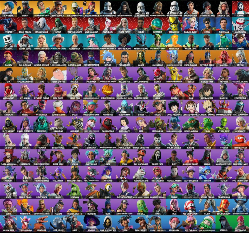 CONTA FORTNITE COM CLIX/GHOST/SAEKO/DANÇAS ICONES E MUITO MAIS!