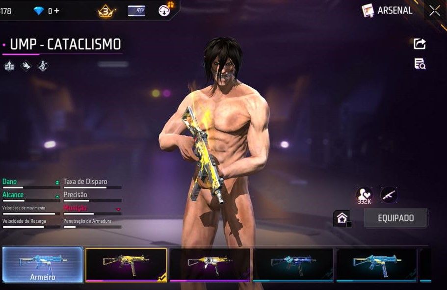 CONTA FF RECHEADA! COM ATACK ON TITAN, SOMBRA ROXA, MANOMAX, PUNHO, BANDEIRÃO