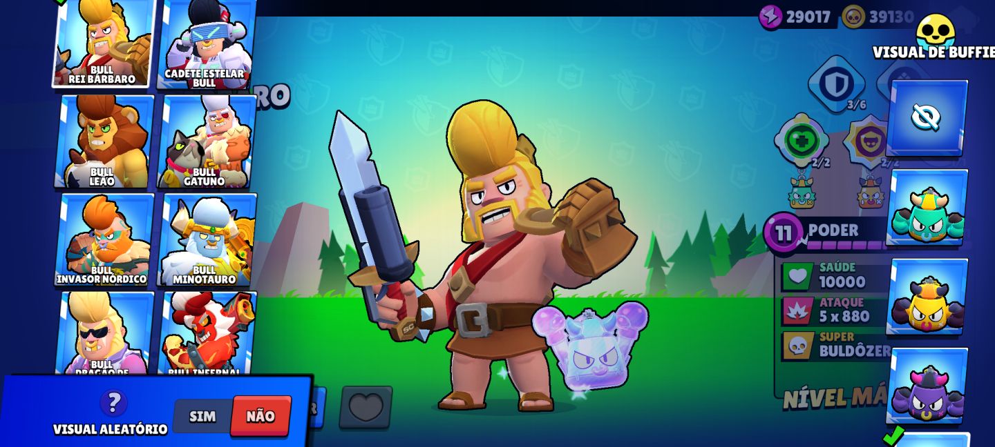 CONTA DE BRAWL STARS 2018 SUPER RARA