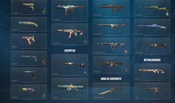 Conta de Valorant com varias skins
