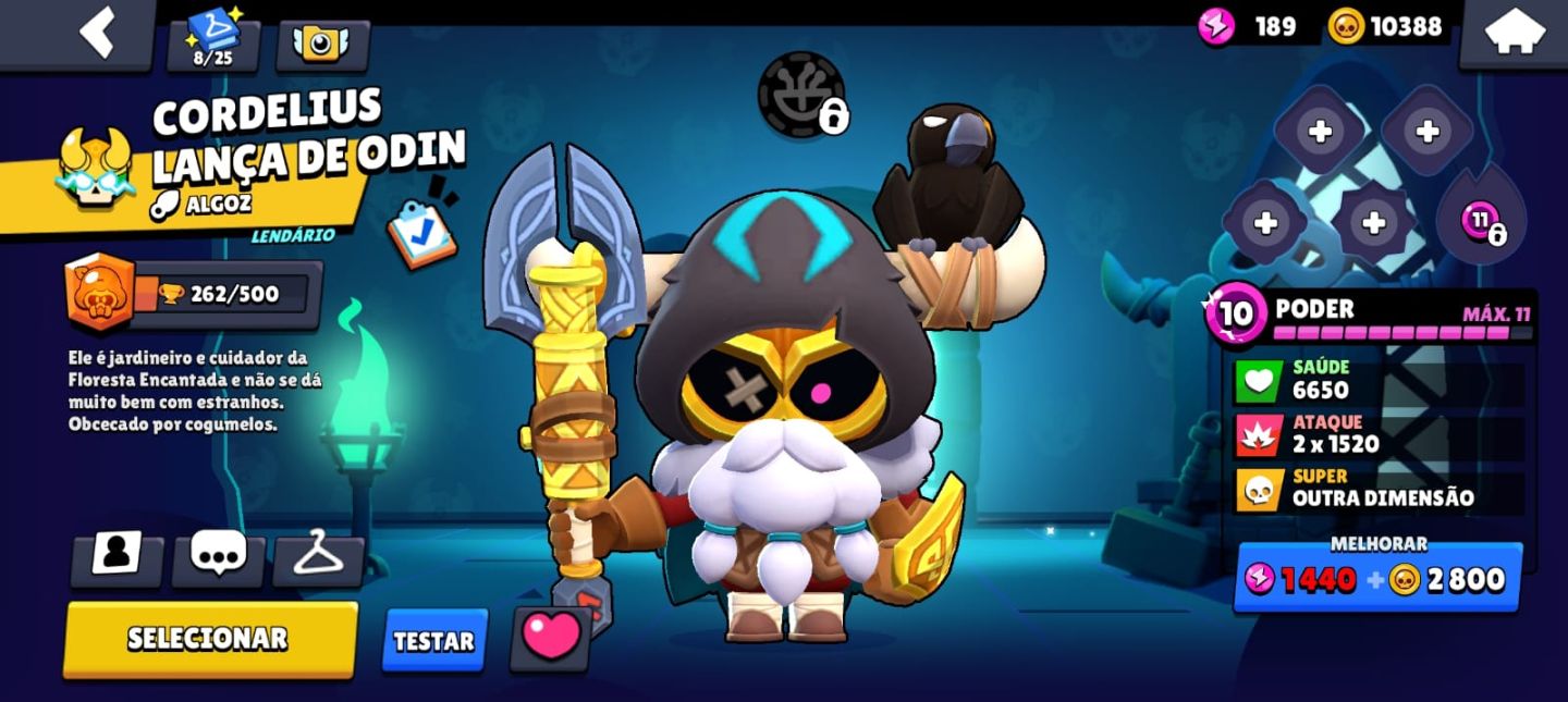 Conta de Brawl Stars 37,7k troféus 102 de 104 Brawlers conta bem desenvolvida.