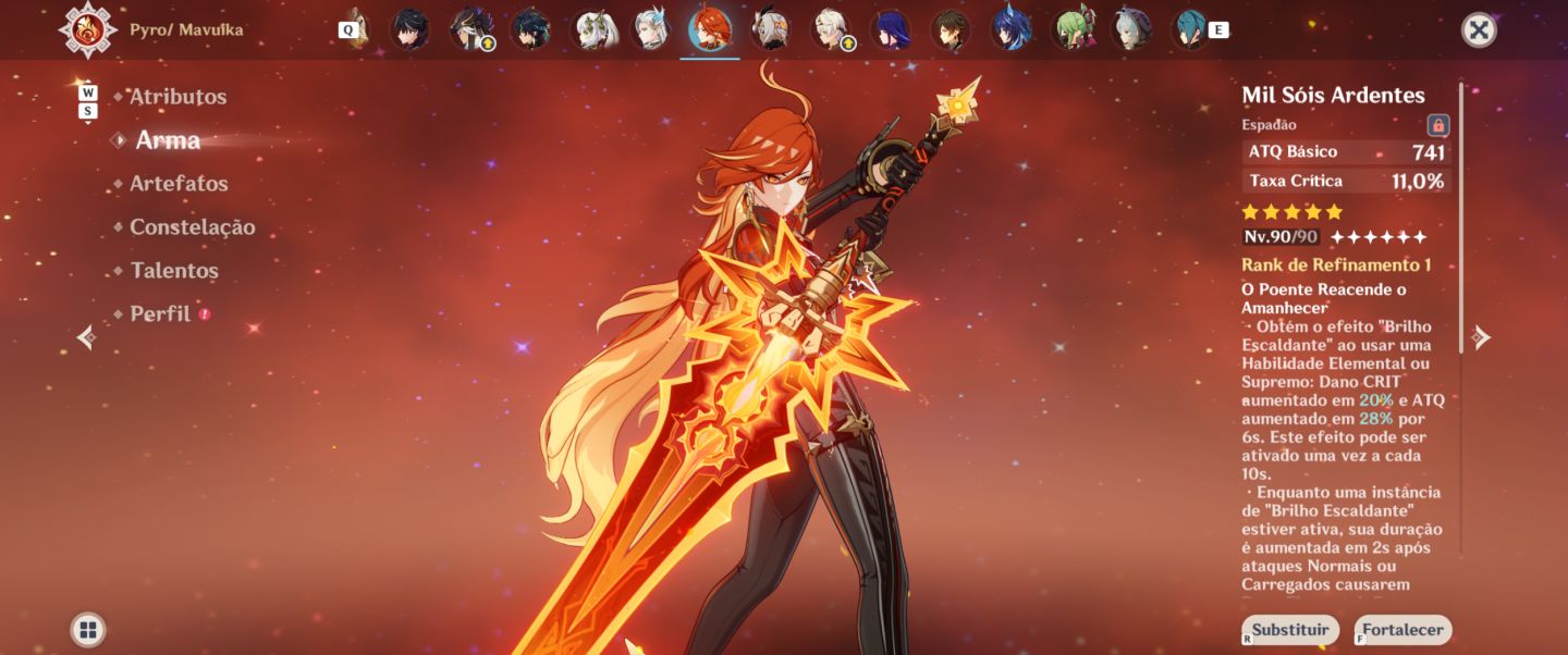 Genshin Impact conta PREMIUM