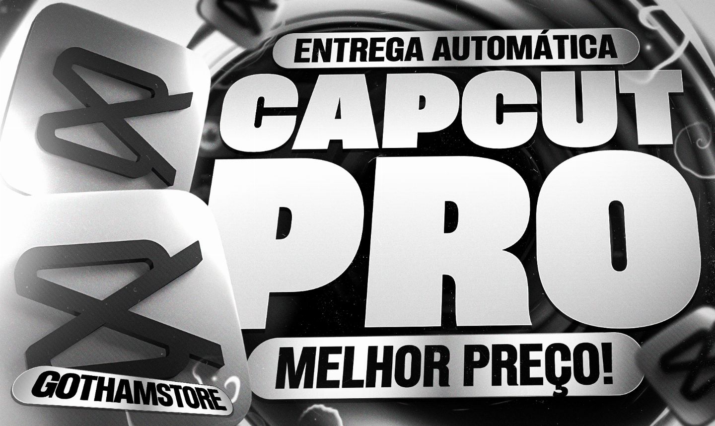 CAPCUT PRO - ENTREGA AUTOMÁTICA - ACESSO COMPARTILHADO/PRIVADO + BRINDES