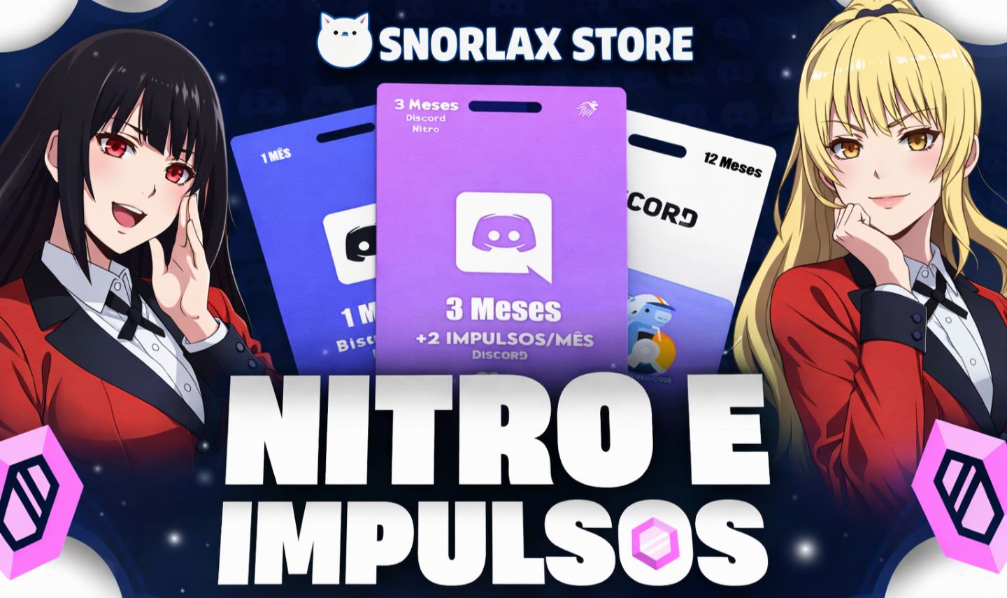 Entrega automática!! Discord Nitro Gaming 3 meses.