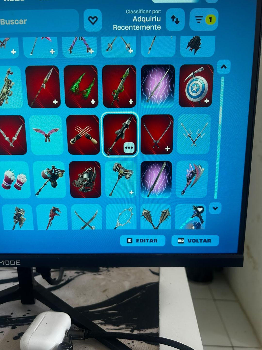 Conta rara de Fortnite, passe a partir do capitulo 6 em diante.