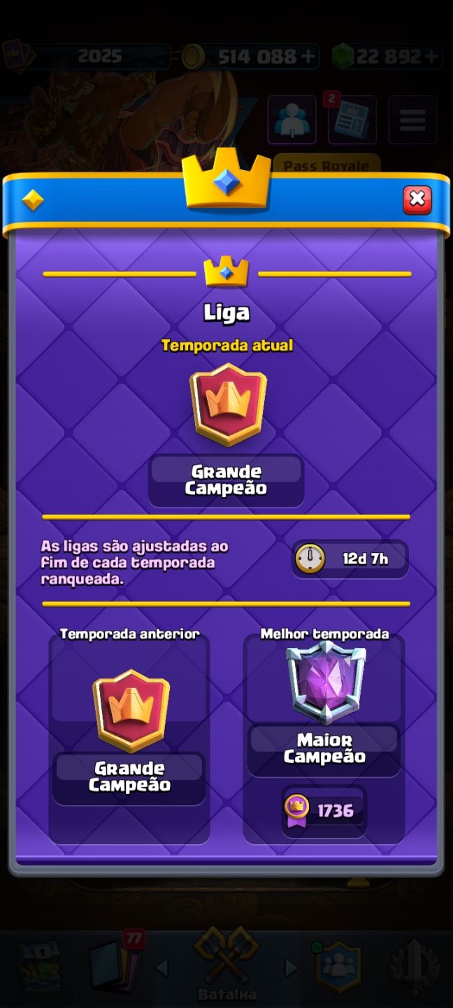 Conta 9 anos Clash royale