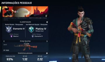 Conta Blood Strike - Katya Ultra + Kainda Lendária