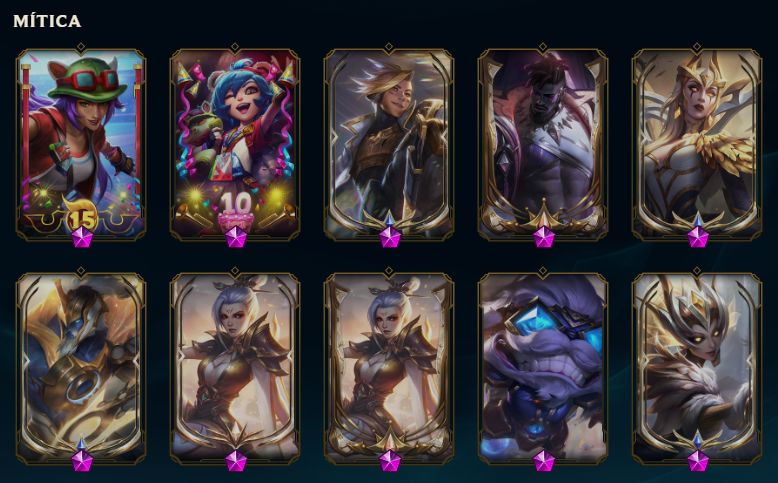 Conta Riot (Valorant, TFT e League of Legends)